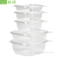 Disposable Clear Takeaway Dressing Bowl Clamshell Container